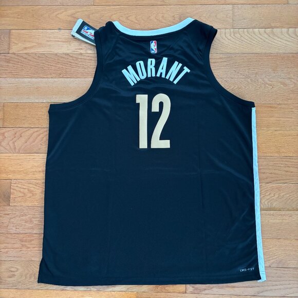 NWT Nike Mens XXL 56 Ja Morant Memphis Grizzlies City‎ Edition Jersey Swingman - Picture 3 of 9